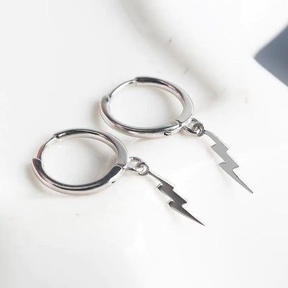 Lightning Earrings - 925 Sterlin Silver